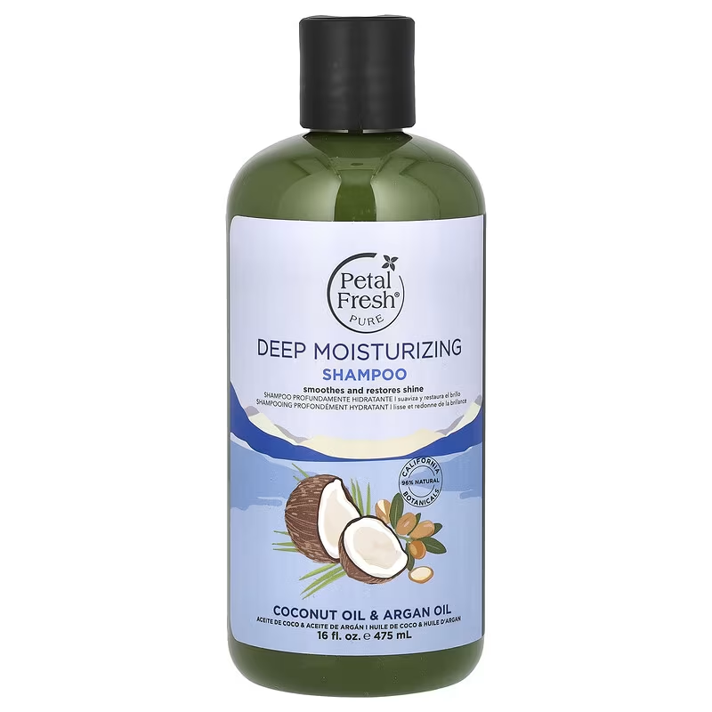 Petal Fresh Deep Moisturzing Coconut & Argan Oil Shampoo 16oz