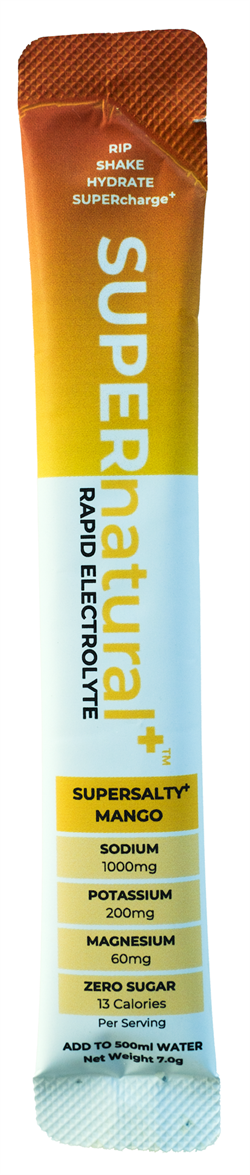 SUPERnatural RAPID ELECTROLYTES Mango Single Sachet