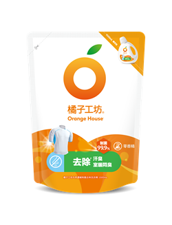 天然濃縮制菌去味洗衣精補充包 1500ml