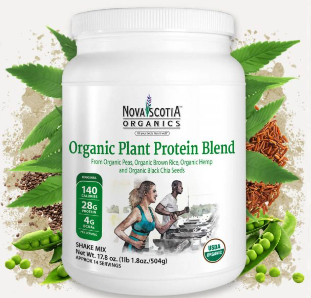 Organic Plant Protein 504g