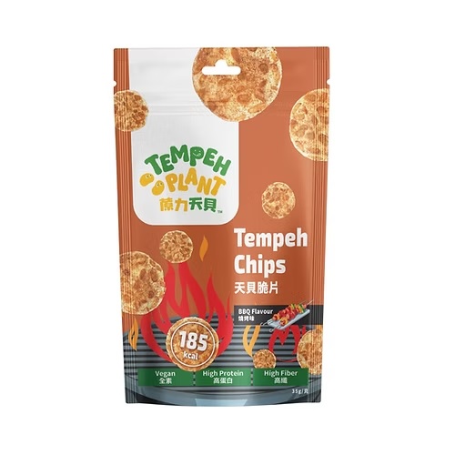 Tempeh Plant Tempeh Chips (BBQ Flavour) 35g