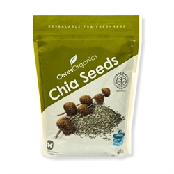 Ceres Organics Organic Black Chia Seeds 400g