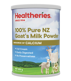 Healtheries(賀壽利) 100%純新西蘭羊奶粉 450克