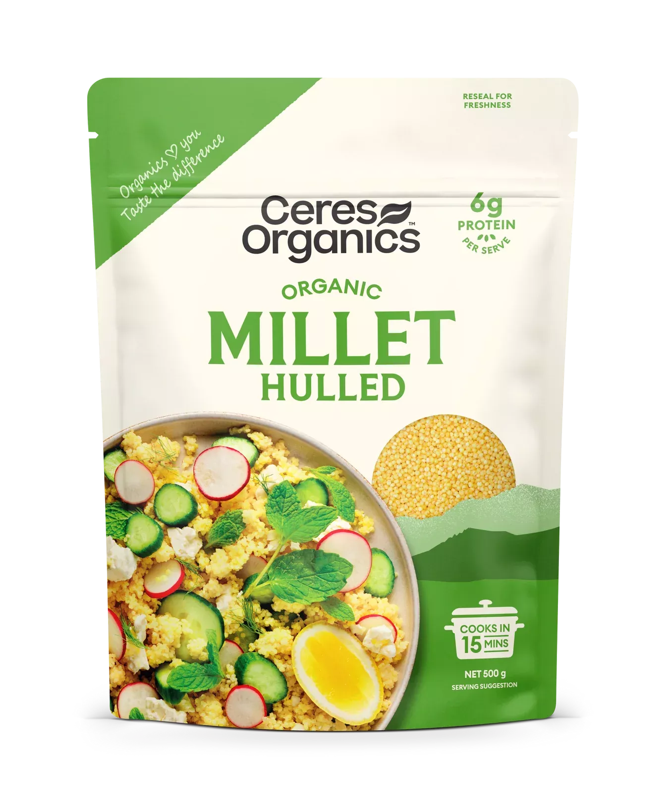 Ceres Organics 有机去壳小米 500g