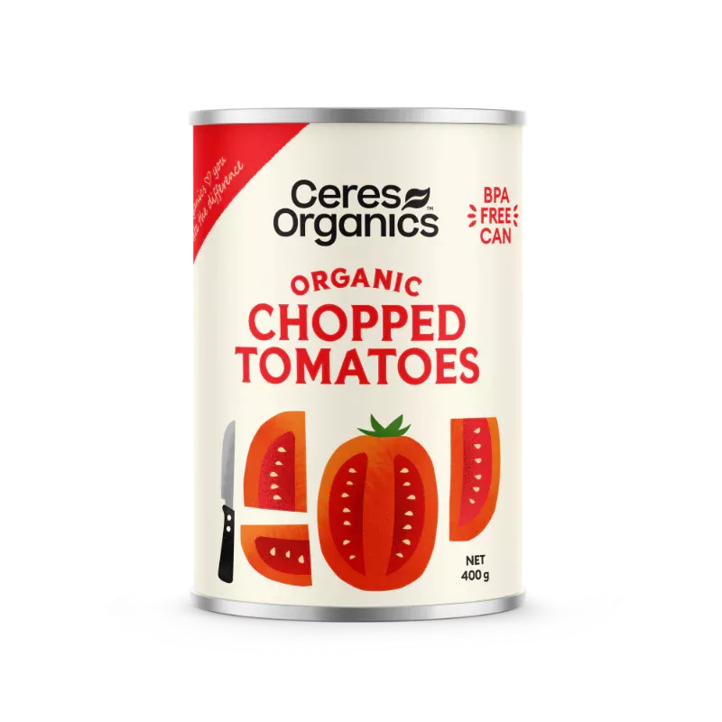 Ceres Organics Organic Tomatoes Chopped 400g
