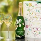 Perrier-Jouet Limited Edition Belle Epoque Giftbox Marcin Rusak 2016 (750ml) with 2 Champagne Flutes
