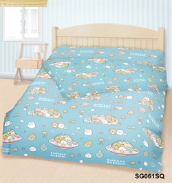 Swiss Sanitized®卡通抗菌冷气被 (蜜桃绒面) - 角落小伙伴  #SG061