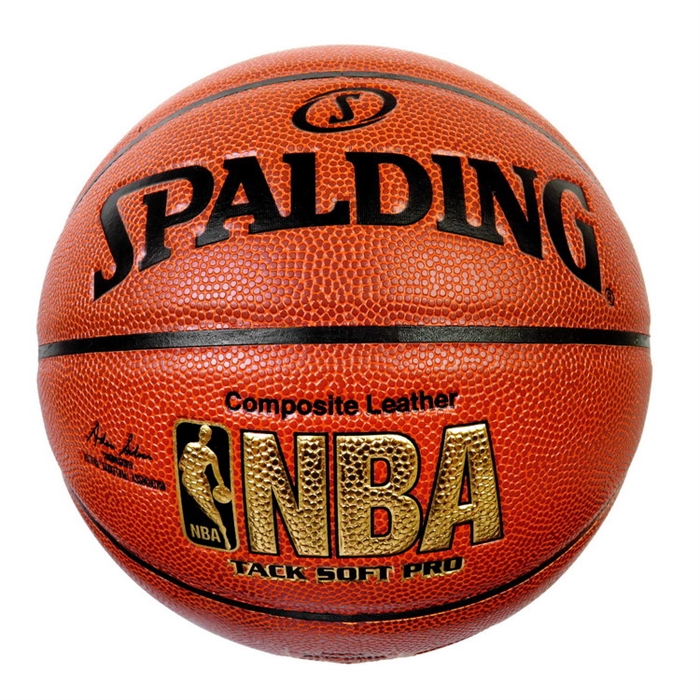 SPALDING NBA Gold Tack Soft I/O Ball-SIZE7