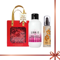 $438(兩件84折) - 意大利 Elgon LINK D 蛋白重塑護理 + 意大利 Elgon 柔順絲滑髮尾油