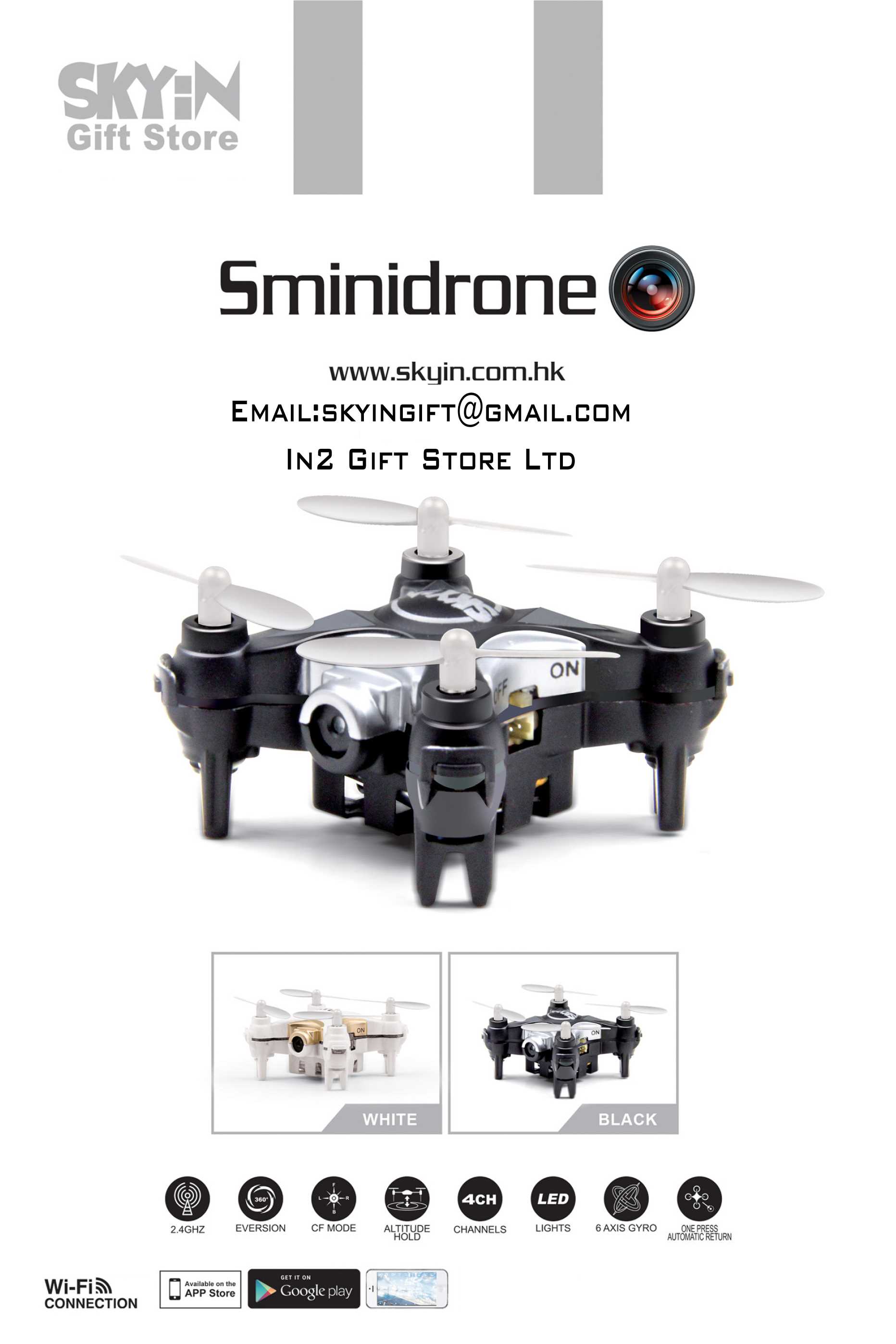Smini-12 Altitude Hold Camera Drone