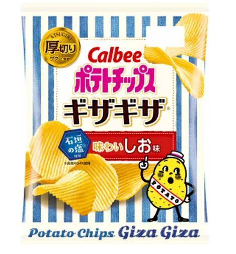 卡樂B 波浪鹽味薯片