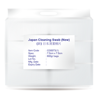 Japan Cleaning Swab (New) 3x3"