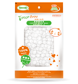 Tenson 嬰兒棉球 特大粒裝 250枚