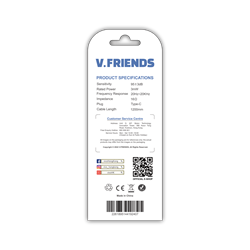 V.FRIENDS Type C 有線耳機 (EARBUD-0014)