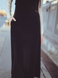 Velour Cami Dress 
