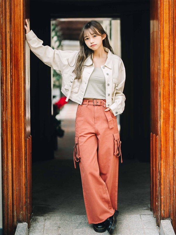 Strappy Flap Cargo Pants 