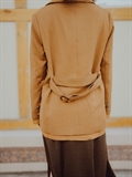 Textured Belt Blazer 