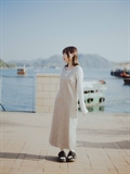 Side Button Slit Sleeveless Dress 