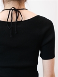 Halter Neck Knit Top 