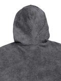  Wash Effect Hooded Sweatshirt