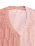  Colour Blocking Knit Cardigan