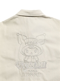  Kuromi Cropped Shirt With Tie