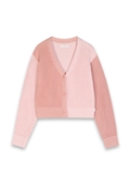  Colour Blocking Knit Cardigan