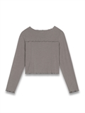 Lettuce Hem Long Sleeve Top 