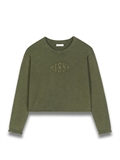  Patchwork Washed Sweater