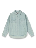  Unisex Texture Denim Shirt