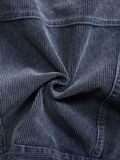 Snow Washed Corduroy Vest 