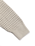 V-Neck Hole Knit Cardigan 