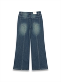  Washed Boot Cut Jean