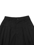 Pleated Suit Culottes 