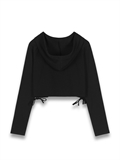  Side Tie Up Hoodie