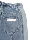 Color Blocked Side Panel Jeans 