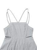 Strappy Cut-out Midi Dress 