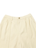 Cuffed Hem Wide Leg Pants 
