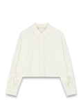 Textured Drawstrings Shirt 