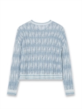 Gradient V Neck Sweater 