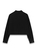 Textured Drawstrings Shirt 