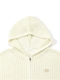  Unisex Logo Hooded Cardigan