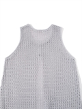 2-way Crochet Long Vest 