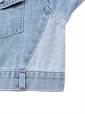  Red Stitching Denim Jacket