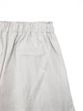 Elastic Waistband Wide Pants 