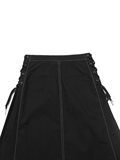 Tie Up Long Skirt 
