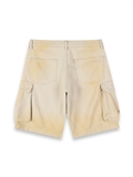  Washed Baggy Denim Shorts