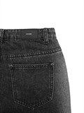  Spray Print On Seam Jeans