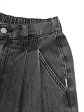  Washed Denim Pocket With Strap
