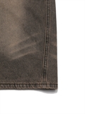  Washed Bermuda Denim Shorts